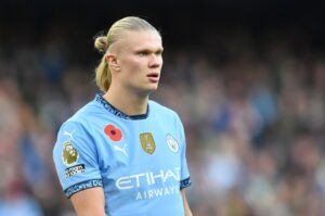 Read more about the article ‘Maybe Erling Haaland’ – Barcelona chief namedrops Man City star after transfer question