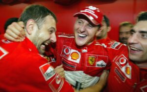 Read more about the article Martin Brundle explains five-year Michael Schumacher feud and how drunken night out saved friendship