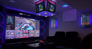 Read more about the article Las Vegas Grand Prix tickets sell for $12,500, so one fan creates ultimate ‘mancave’ with putting, pool tables and jumbotron