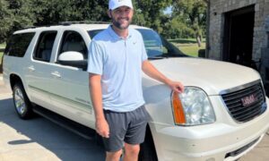 Read more about the article Scottie Scheffler auctions banged-up old car with 200,000 miles and golf legend makes astonishing bid