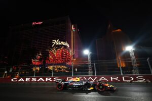 Read more about the article ‘We’ll all test positive’ – Formula 1 stars joke about ban after $500 million Las Vegas Grand Prix ruined by drug illegal in UK