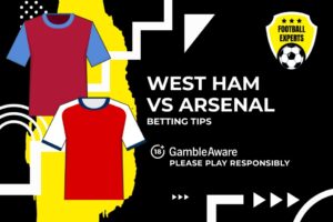 Read more about the article West Ham United vs Arsenal predictions, odds and betting tips