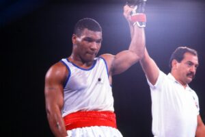 Read more about the article Mike Tyson was just a teenager when he suffered his first boxing defeat and it took a fully-grown adult man to beat him