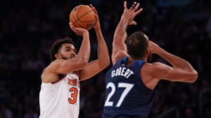 Read more about the article Former teammate Rudy Gobert on Knicks’ Karl-Anthony Towns: ‘I think he’s hungry for winning’