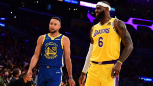 Read more about the article Harden urges NBA fans to ‘cherish’ Steph vs. LeBron battles