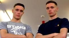 Read more about the article Croft twins begin pro careers with impressive wins