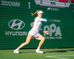 Read more about the article Former Wimbledon finalist Genie Bouchard wrapping up first year of pro pickleball this week