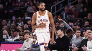 Read more about the article Knicks’ Mikal Bridges bounces back from shooting slump with career-best showing against Pelicans