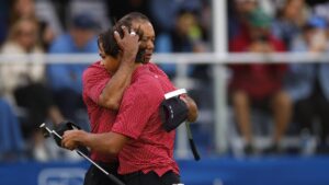 Read more about the article PNC Championship not storybook yet still special for Tiger Woods, son Charlie