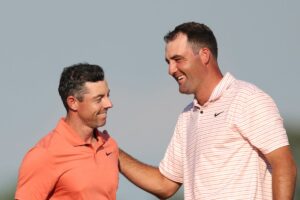 Read more about the article The Showdown: Tee times, format and how to watch McIlroy and Scheffler vs DeChambeau and Koepka