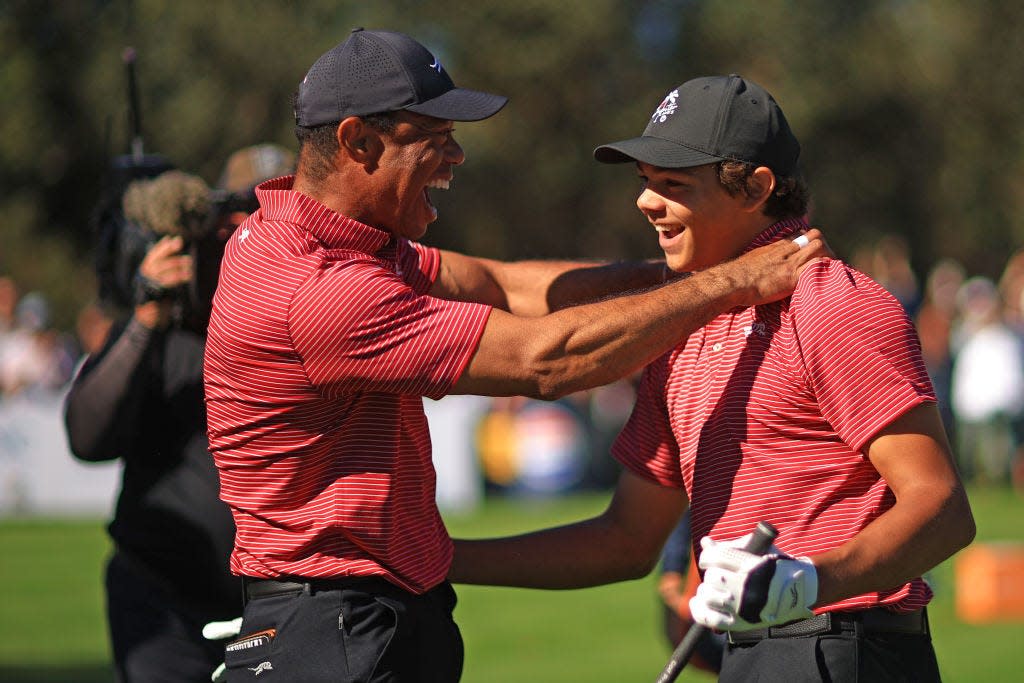 You are currently viewing An ace for Charlie Woods: Son of Tiger Woods makes first career hole-in-one in PNC Championship