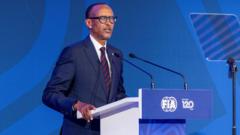 Read more about the article Rwanda President Kagame announces F1 race bid