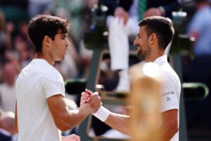 Read more about the article Carlos Alcaraz reacts to Novak Djokovic and Andy Murray partnership: ‘It’s incredible for tennis’