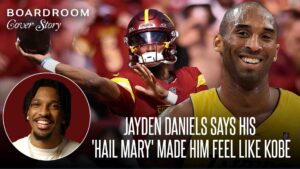 Read more about the article Jayden Daniels: Hail Mary TD made me feel like Kobe Bryant