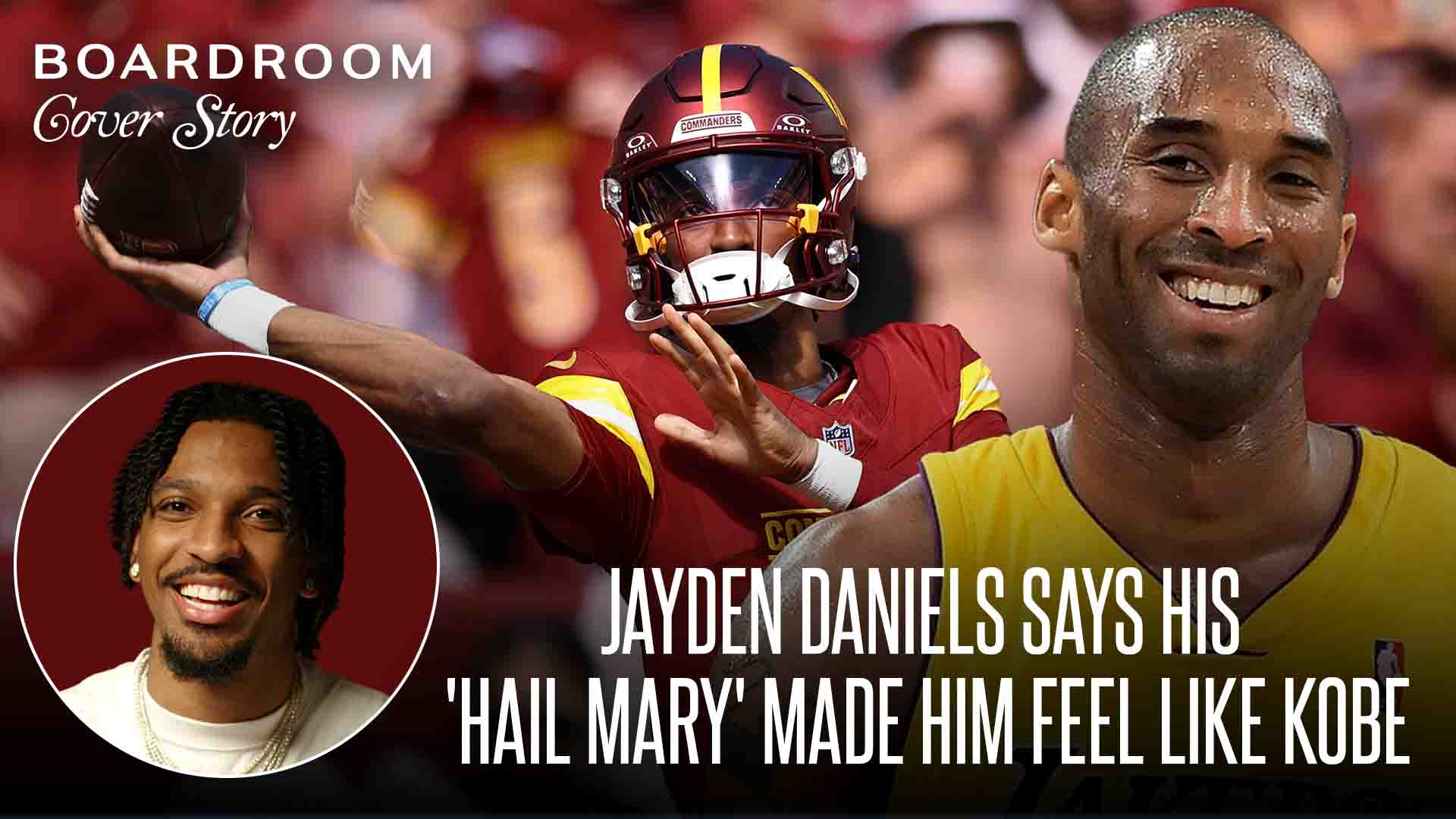 You are currently viewing Jayden Daniels: Hail Mary TD made me feel like Kobe Bryant