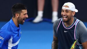 Read more about the article Djokovic and Kyrgios win ‘awesome’ doubles debut