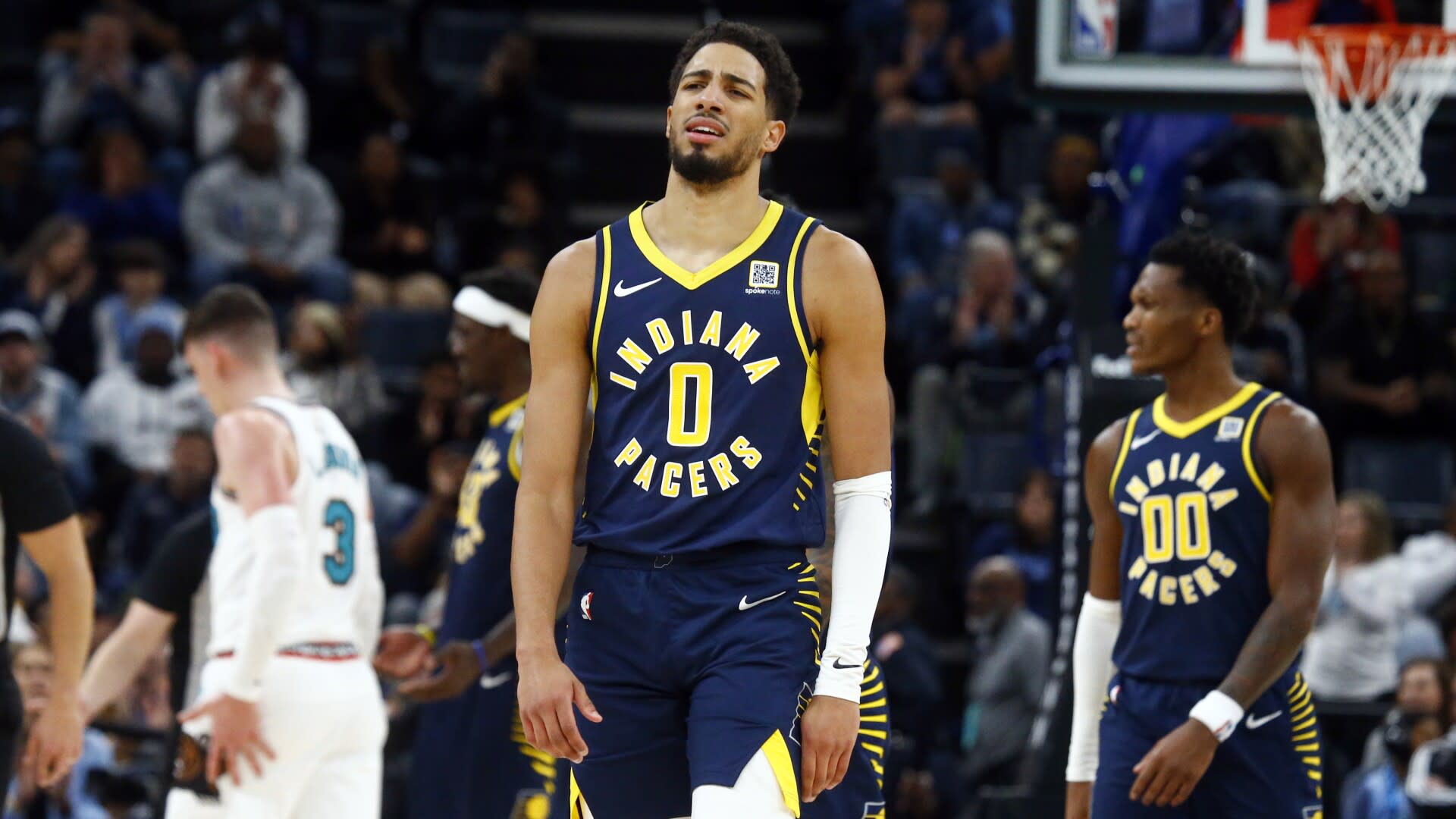 You are currently viewing Tyrese Haliburton calls Pacers’ play ’embarrasing,’ adds ‘We’ve got a lot of growing up to do’