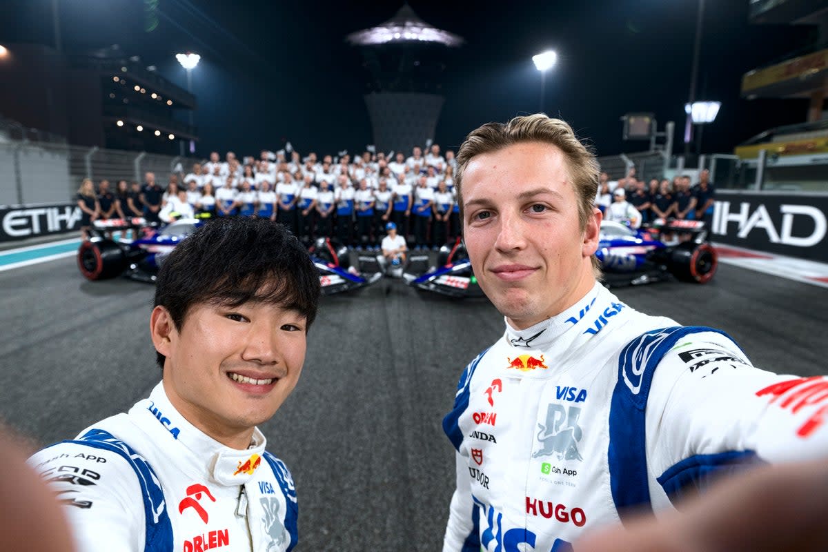 You are currently viewing Yuki Tsunoda can feel hard done by – but here’s why Liam Lawson landed Red Bull F1 seat