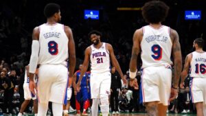 Read more about the article Sixers get a Christmas taste of good luck and show what they can do against Celtics