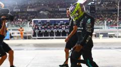 Read more about the article ‘You couldn’t make it up’ – Hamilton on qualifying exit