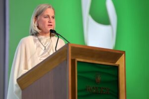 Read more about the article LPGA commissioner Marcoux Samaan to step down in January