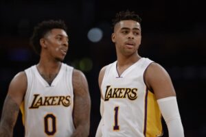 Read more about the article Nick Young still mad at D’Angelo Russell over video. He tells DLo to ‘stay out’ of L.A. after trade