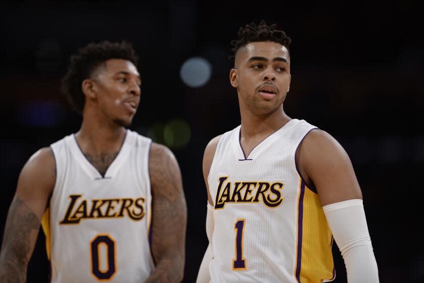 You are currently viewing Nick Young still mad at D’Angelo Russell over video. He tells DLo to ‘stay out’ of L.A. after trade