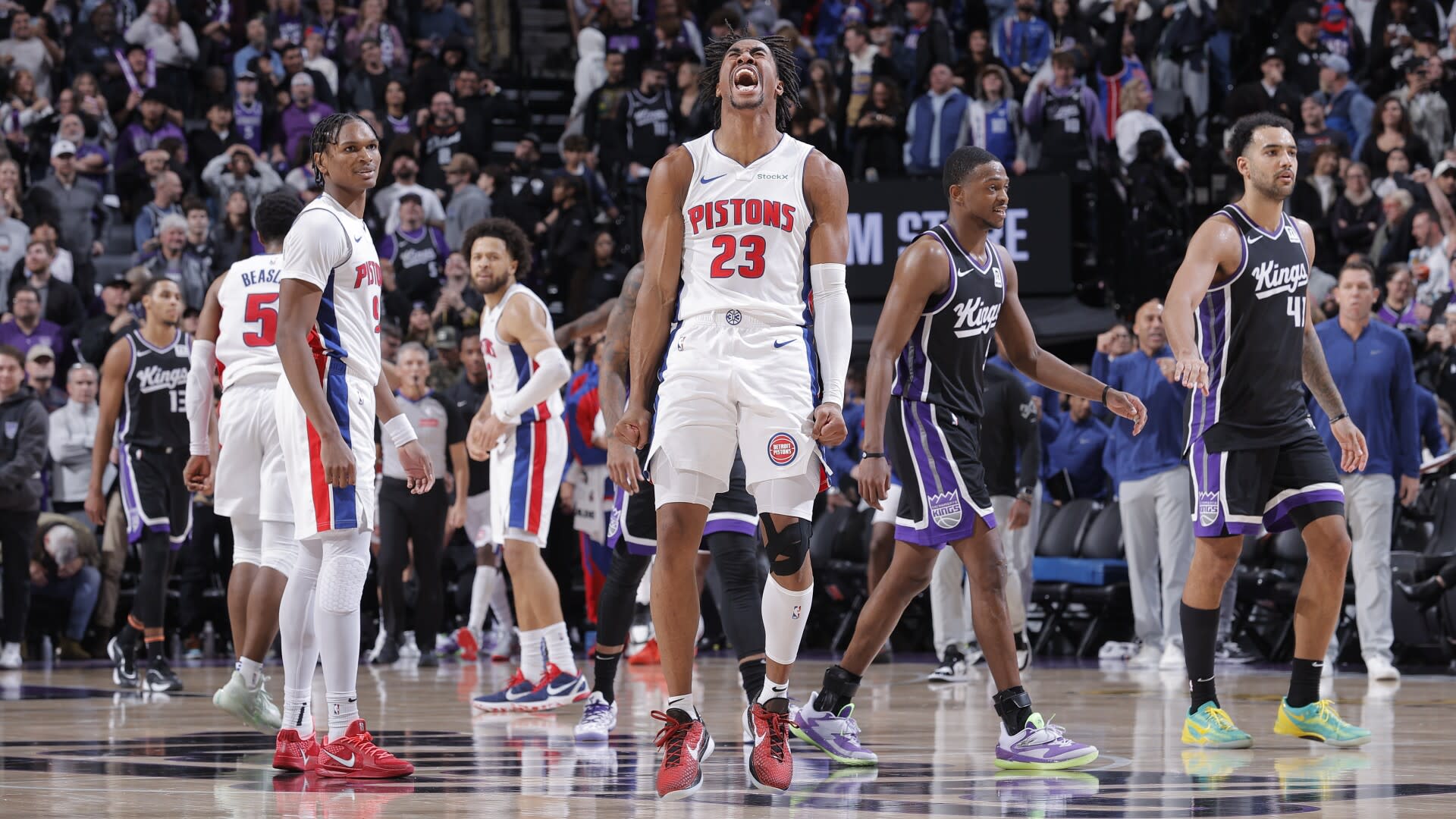 You are currently viewing Watch Jaden Ivey’s game-winning four-point play complete Pistons’ comeback to beat Kings