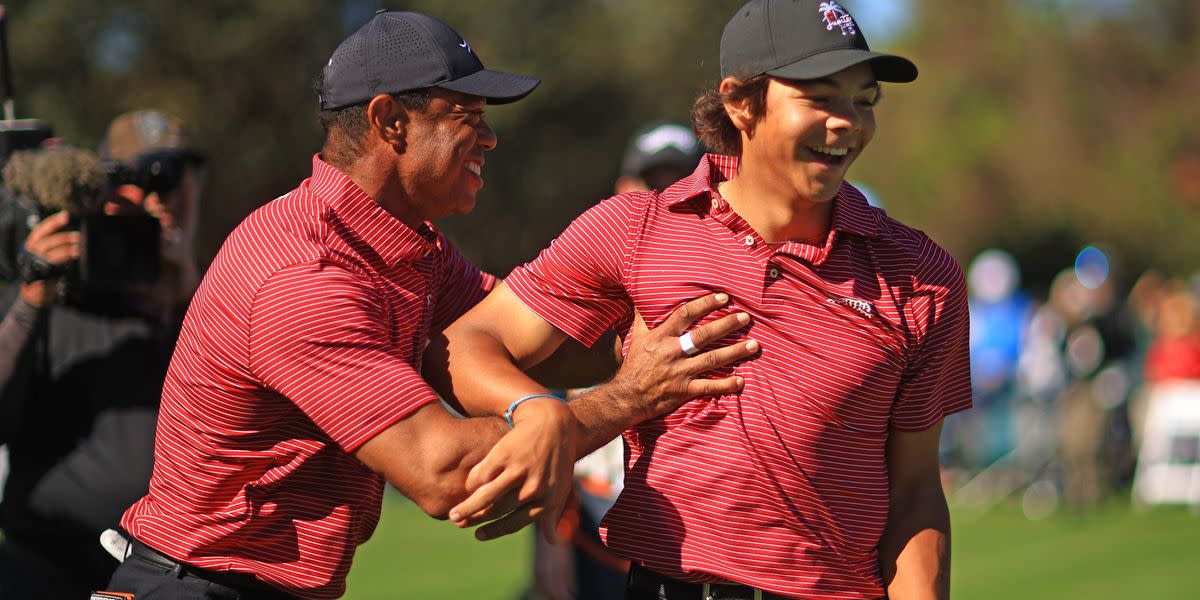 You are currently viewing Watch Tiger Woods Celebrate His Son’s First Hole-In-One