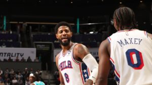 Read more about the article 3 observations after George-Maxey duo scores 73 points, Sixers beat Hornets