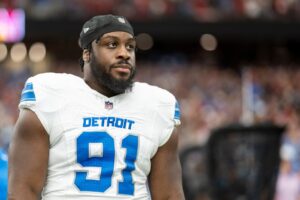 Read more about the article ‘We’re not changing nothing’ – Detroit Lions defender believes his beat-up team can still achieve historic Super Bowl dream