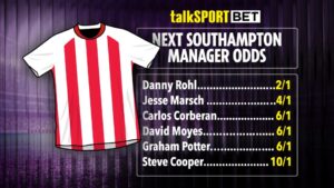 Read more about the article Southampton next manager odds: Danny Rohl favourite to be named new Saints boss