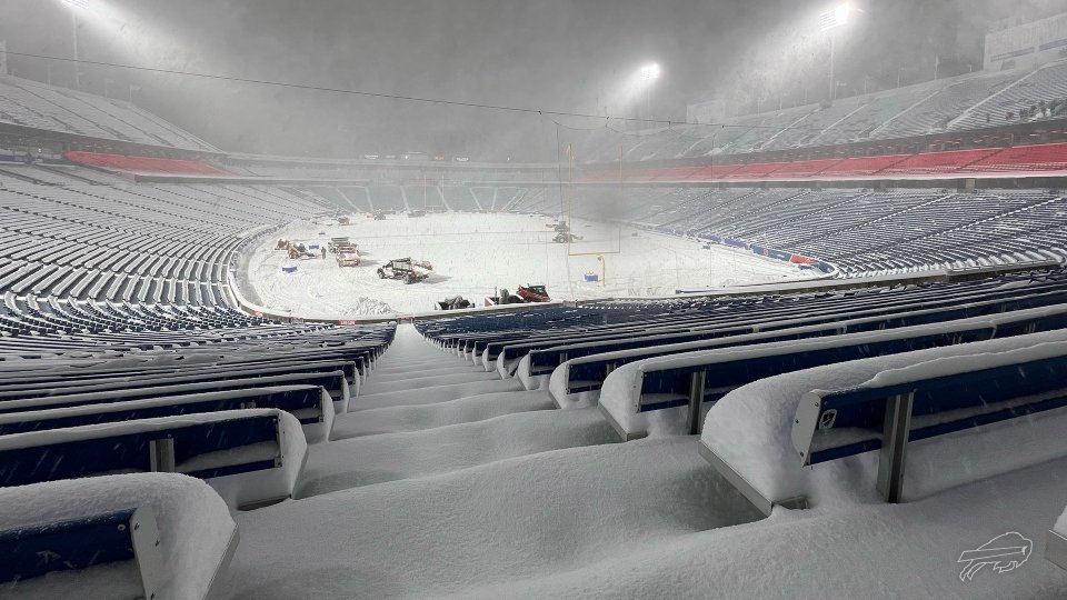 Read more about the article Fears three feet of snow will hit Buffalo Bills stadium ahead of 49ers game as blizzard wreaks havoc