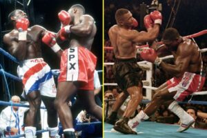 Read more about the article I got knocked out by Mike Tyson and Lennox Lewis but nobody hit me harder than ‘Bonecrusher’