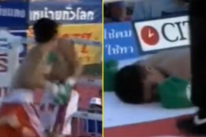 Read more about the article Manny Pacquiao won first world title by scoring brutal face-plant knockout as a teenager