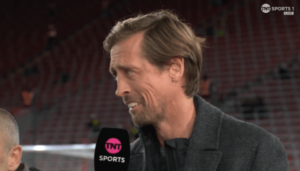 Read more about the article Peter Crouch has cheeky response after being named ‘Sexiest Football Pundit’