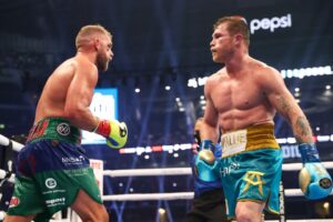 Read more about the article Billy Joe Saunders offers to box Darren Till at crazy weight following Tommy Fury pull-out, three-and-a-half years after his last fight against Canelo Alvarez