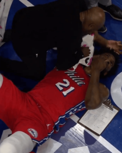 Read more about the article ‘Feel sick for him’ – Joel Embiid branded unluckiest player in NBA after suffering another injury