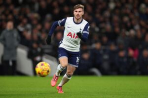 Read more about the article “Couldn’t cross a road” – Tottenham legends back Ange Postecoglou over Timo Werner performance