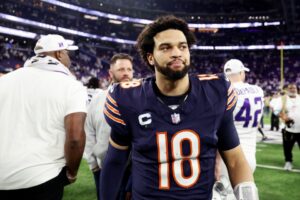 Read more about the article ‘A defeated guy’ – Shannon Sharpe pinpoints blame on Chicago Bears handing Caleb Williams disastrous rookie season