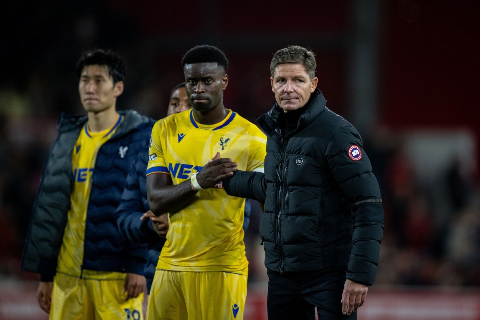 You are currently viewing Oliver Glasner defends Marc Guehi over rainbow armband as Crystal Palace and Ipswich captains urged to clarify LGBTQ+ position