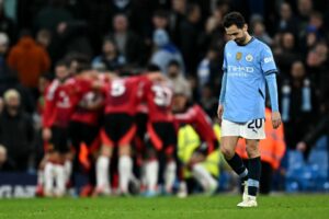 Read more about the article Aston Villa vs Manchester City LIVE commentary: Pep Guardiola dealt new injury blow amid worst-ever form – predicted line-ups and how to follow