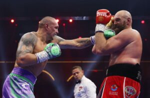 Read more about the article Tyson Fury gives angry X-rated reaction as full AI scorecard revealed for Oleksandr Usyk rematch