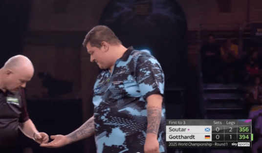 You are currently viewing PDC World Championship forced to stop in middle of match for bizarre reason