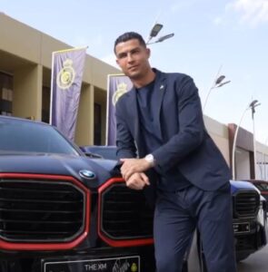 Read more about the article Cristiano Ronaldo adds to £19million car collection as Al Nassr strike agreement with BMW