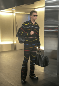 Read more about the article Joe Burrow arrives in garish outfit ahead of a special never been done before Monday Night Football broadcast