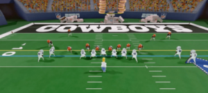 Read more about the article Internet goes crazy as Homer and Bart Simpson exchange touchdown passes on Monday Night Football