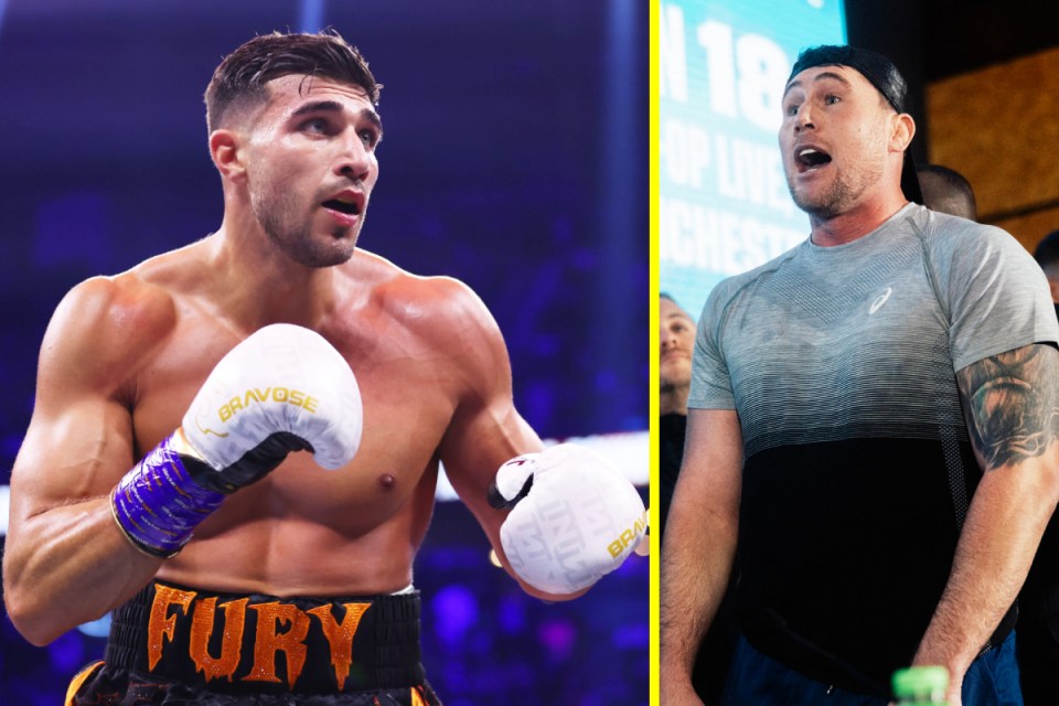 You are currently viewing ‘You are not a man’ – Darren Till rages in video as he blasts ‘absolute empty head’ Tommy Fury for pulling out of fight