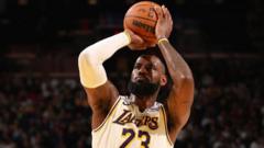 Read more about the article James sets Christmas Day record in Lakers win