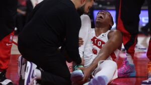 Read more about the article Raptors leading scorer Scottie Barnes out with ankle sprain, to be re-evaluated in one week